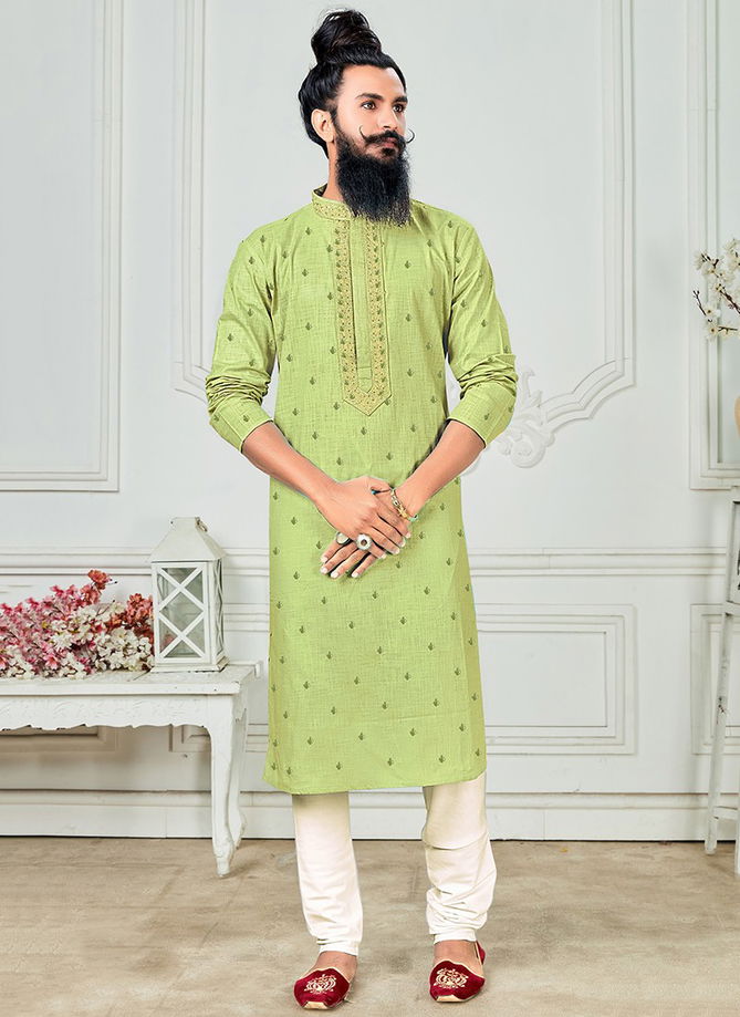 REYAANSH Festive Wear Wholesale Kurta Pajama Mens Collection